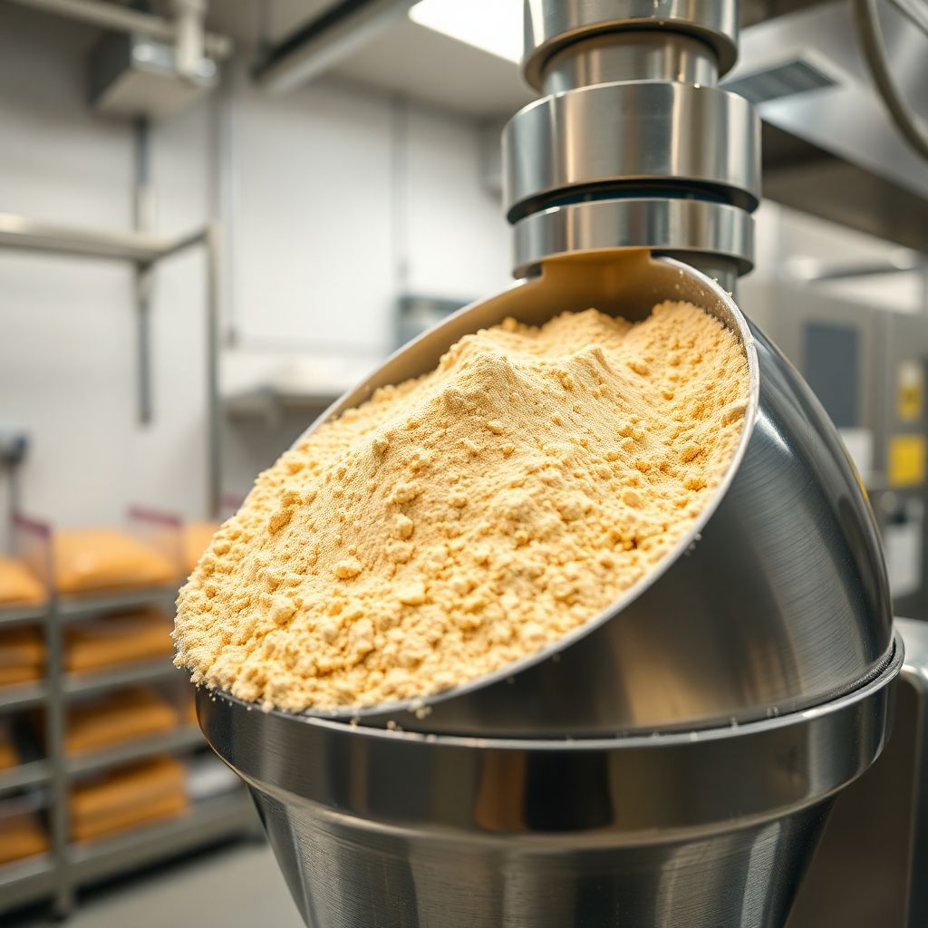 Mezcladoras de Polvo para Alimentos